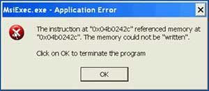 Windows Errors